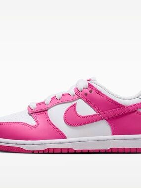 Nike Hot Pink Dunk Low-Top Sneakers Sz 13
